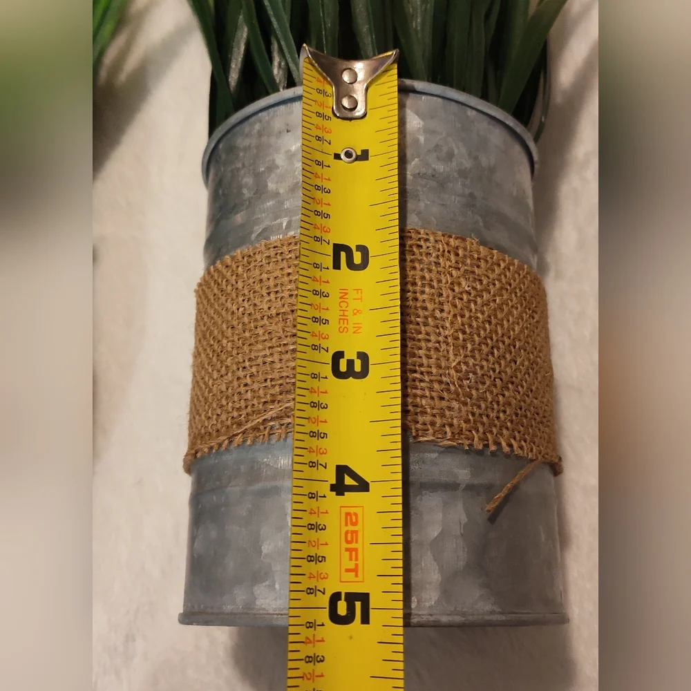 NEW! 2- Artificial Potted Grass Plants
